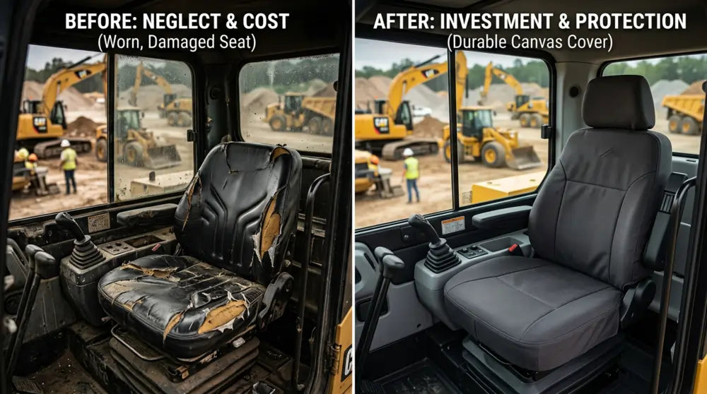 Protecting Your Fleet: The Real ROI of Heavy Equipment Seat Covers
