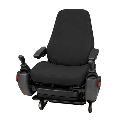 Mid Back Loader Seat Cover - 20x25" Canvas or Vinyl, Made in USA