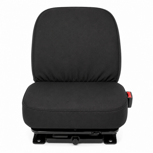 Mini Back Tractor Seat Cover - 16x16" Canvas or Vinyl, Made in USA