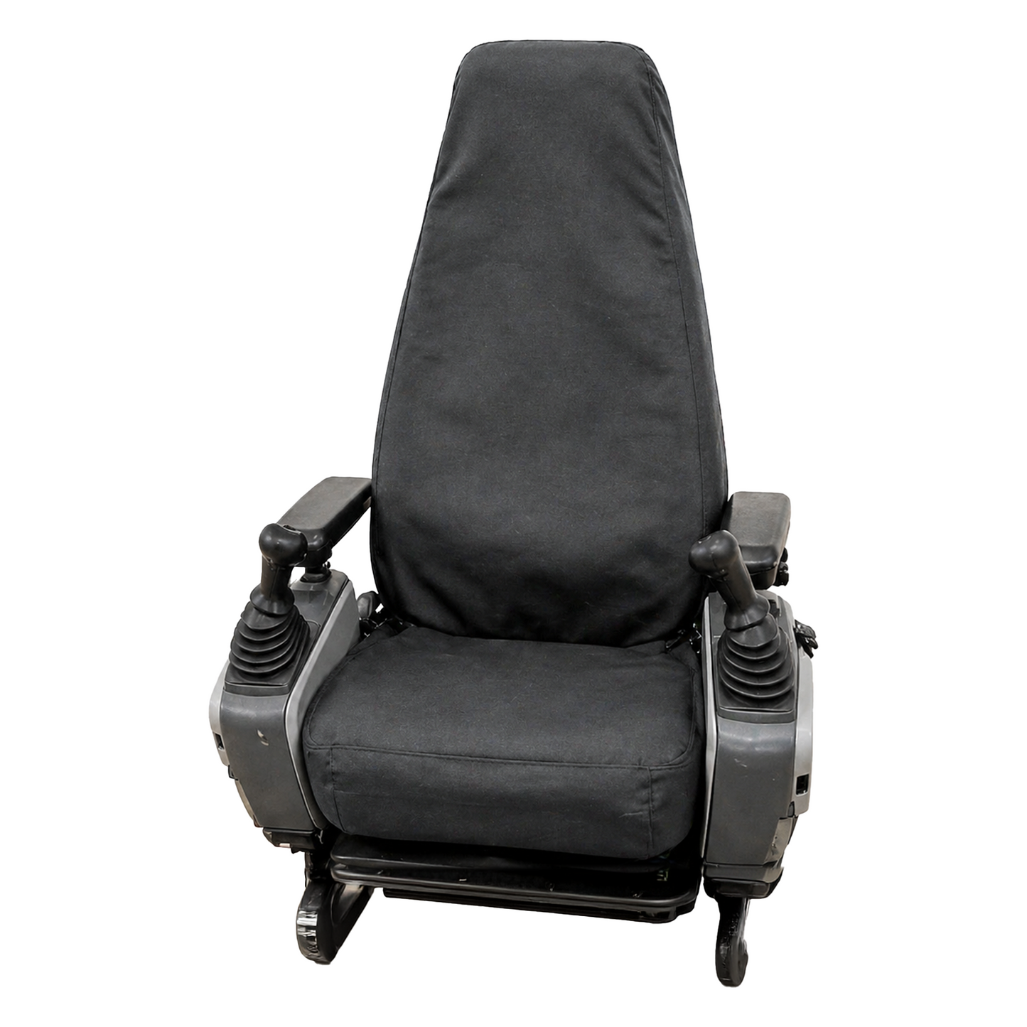 Super High Back Excavator Seat Cover - 20x35" Canvas, Made in USA