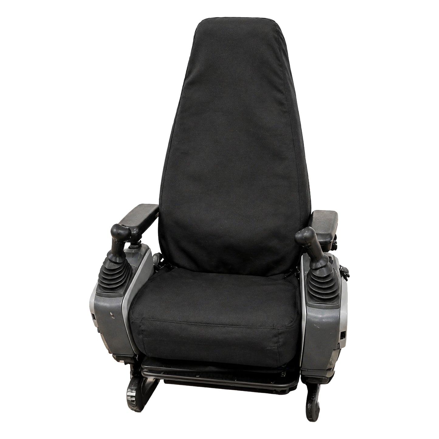 Super High Back Excavator Seat Cover - 20x35" Canvas, Made in USA