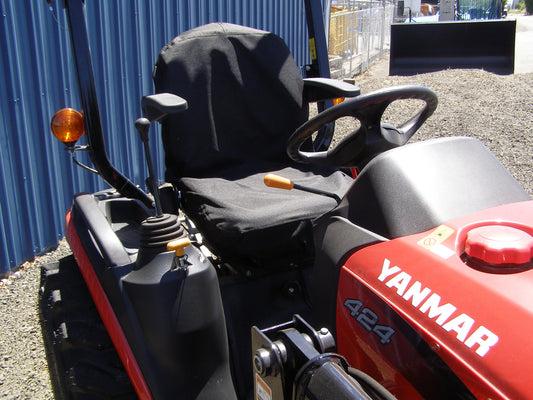 Mini back tractor seat cover 16x16 inches heavy duty canvas 
